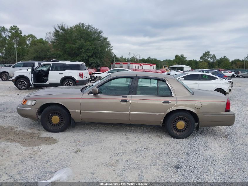 2001 Mercury Grand Marquis Ls VIN: 2MEFM75W11X661834 Lot: 43643129