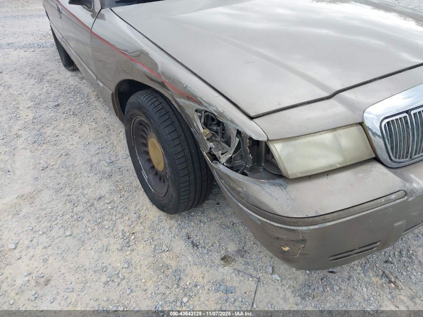 2001 Mercury Grand Marquis Ls VIN: 2MEFM75W11X661834 Lot: 43643129