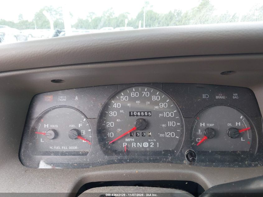 2001 Mercury Grand Marquis Ls VIN: 2MEFM75W11X661834 Lot: 43643129