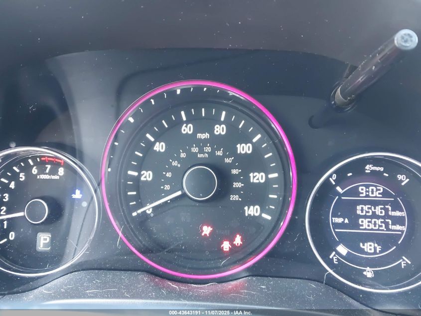 2020 Honda Hr-V 2Wd Lx VIN: 3CZRU5H30LM709675 Lot: 43643191