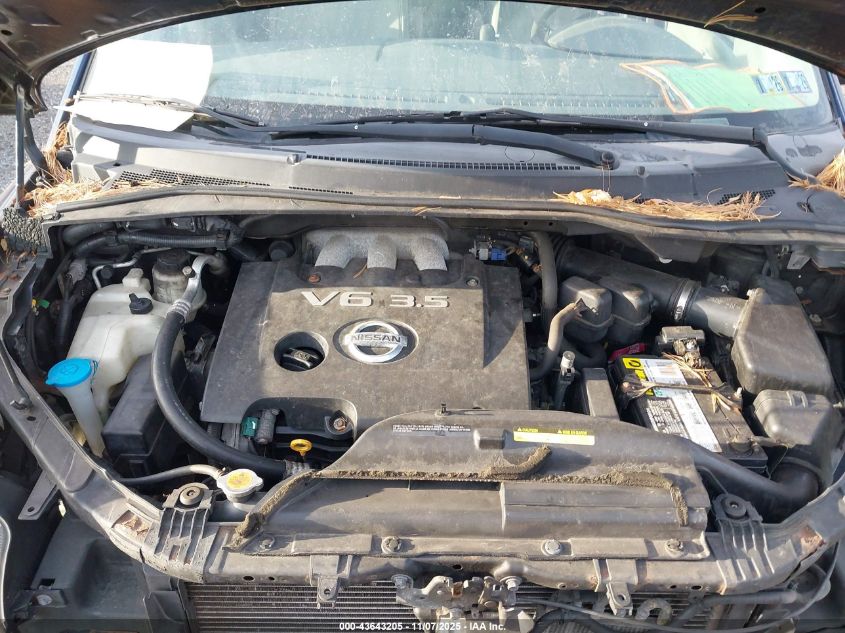 2009 Nissan Quest 3.5 S VIN: 5N1BV28U49N102409 Lot: 43643205