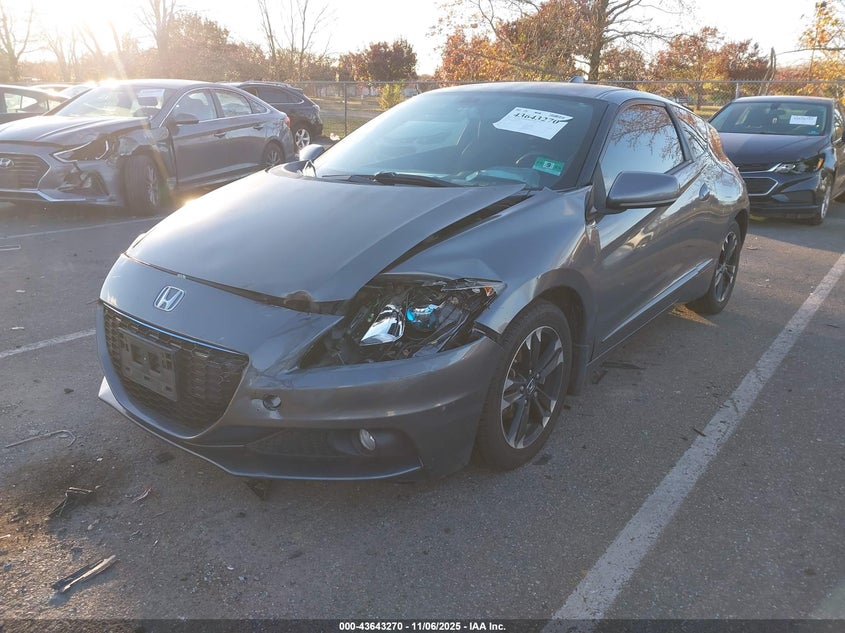 2014 HONDA CR-Z EX - JHMZF1D67ES000811
