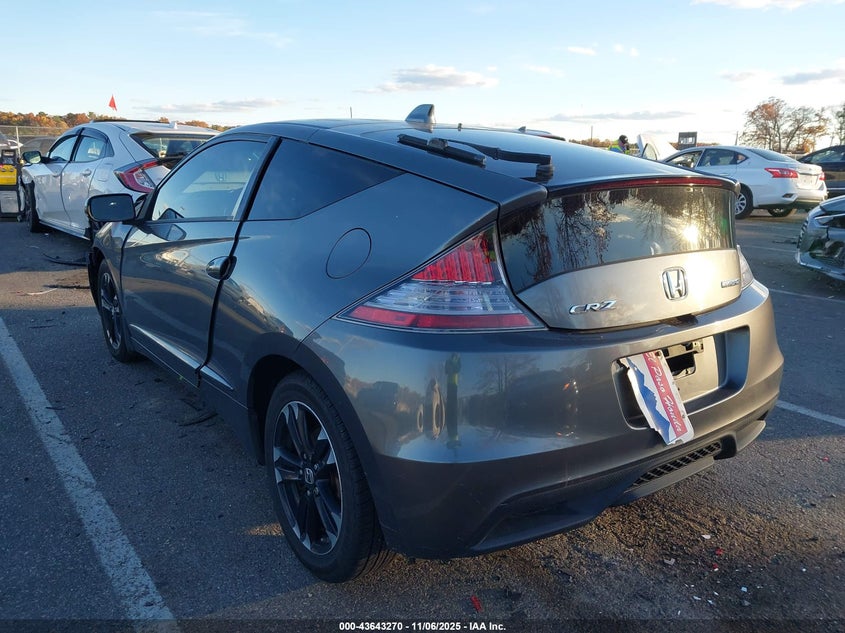2014 HONDA CR-Z EX - JHMZF1D67ES000811