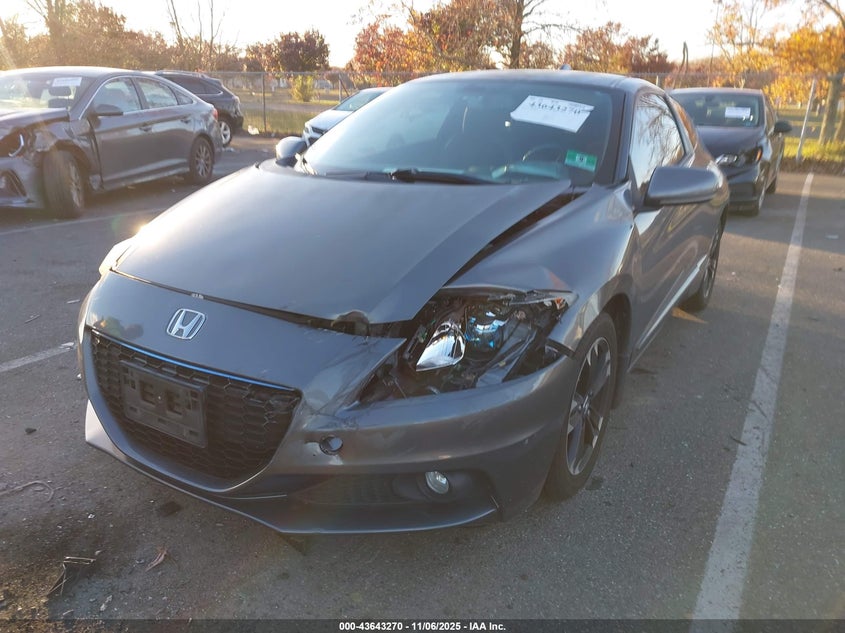 2014 HONDA CR-Z EX - JHMZF1D67ES000811