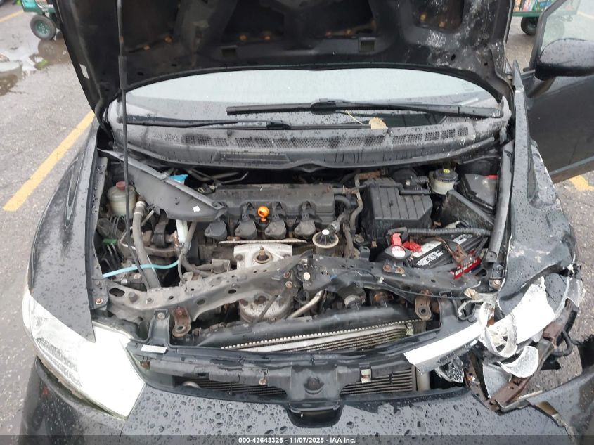 2008 Honda Civic Ex VIN: 1HGFA16818L089647 Lot: 43643326