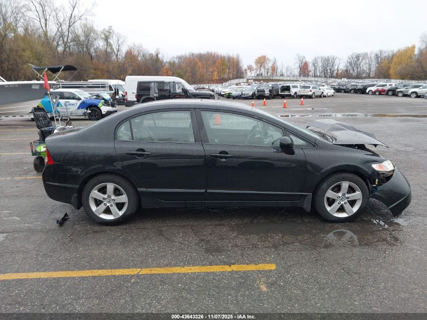 2008 Honda Civic Ex VIN: 1HGFA16818L089647 Lot: 43643326