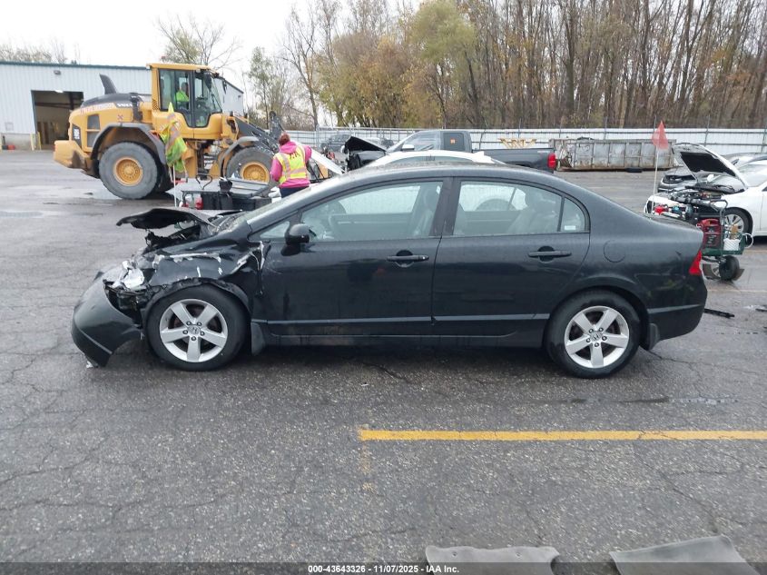 2008 Honda Civic Ex VIN: 1HGFA16818L089647 Lot: 43643326