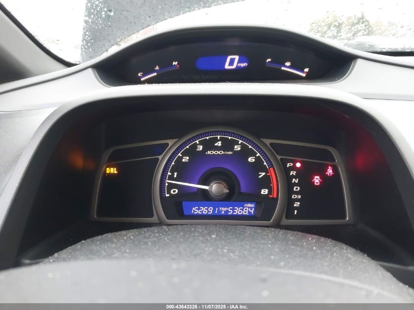 2008 Honda Civic Ex VIN: 1HGFA16818L089647 Lot: 43643326