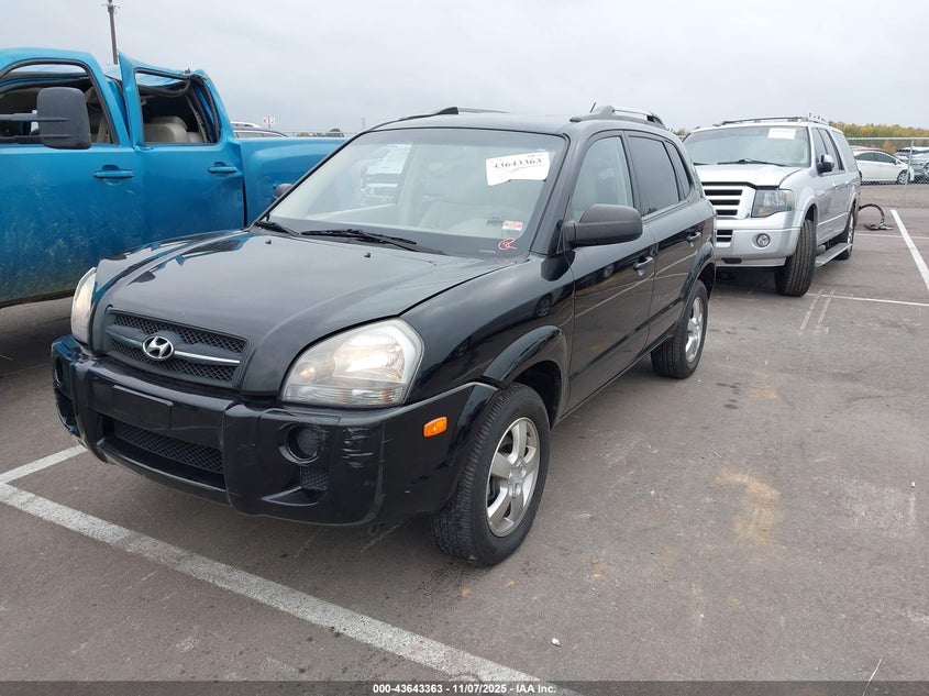 2007 Hyundai Tucson Gls VIN: KM8JM12B57U615722 Lot: 43643363