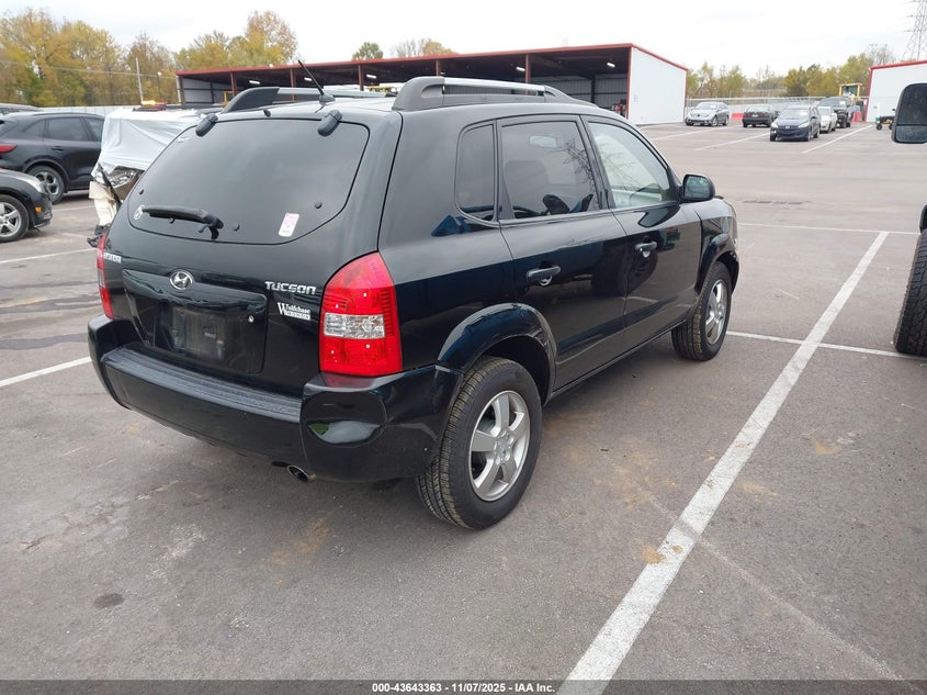 2007 Hyundai Tucson Gls VIN: KM8JM12B57U615722 Lot: 43643363