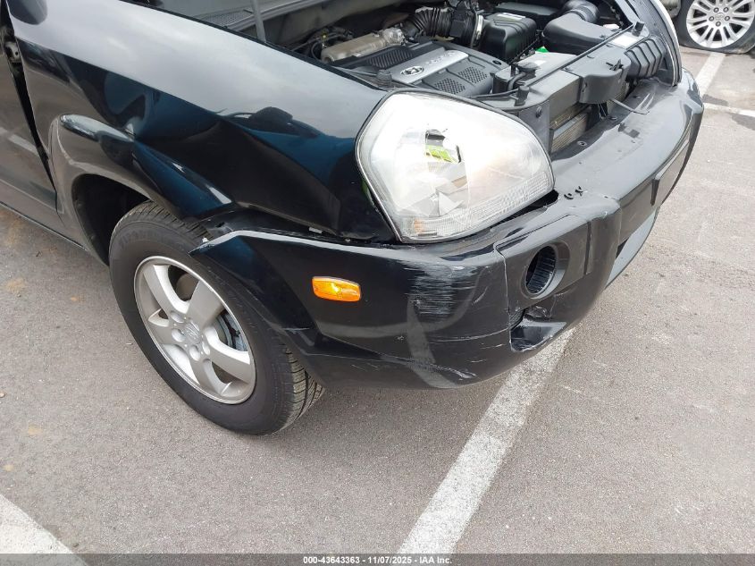 2007 Hyundai Tucson Gls VIN: KM8JM12B57U615722 Lot: 43643363