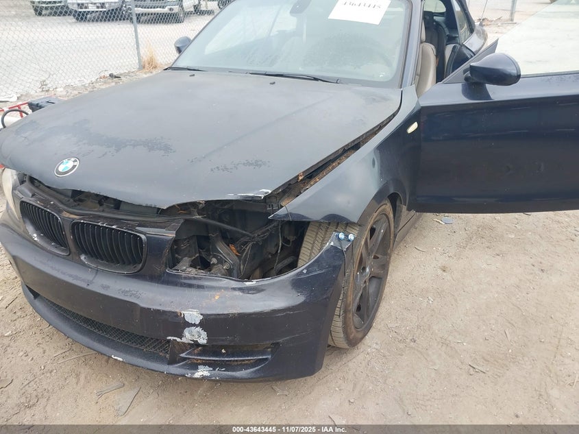 2009 BMW 128I VIN: WBAUL73529VJ76246 Lot: 43643445