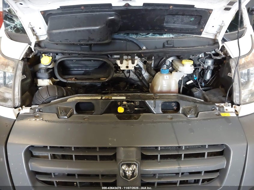 2018 Ram Promaster 2500 High Roof 159 Wb VIN: 3C6TRVDG3JE124867 Lot: 43643479