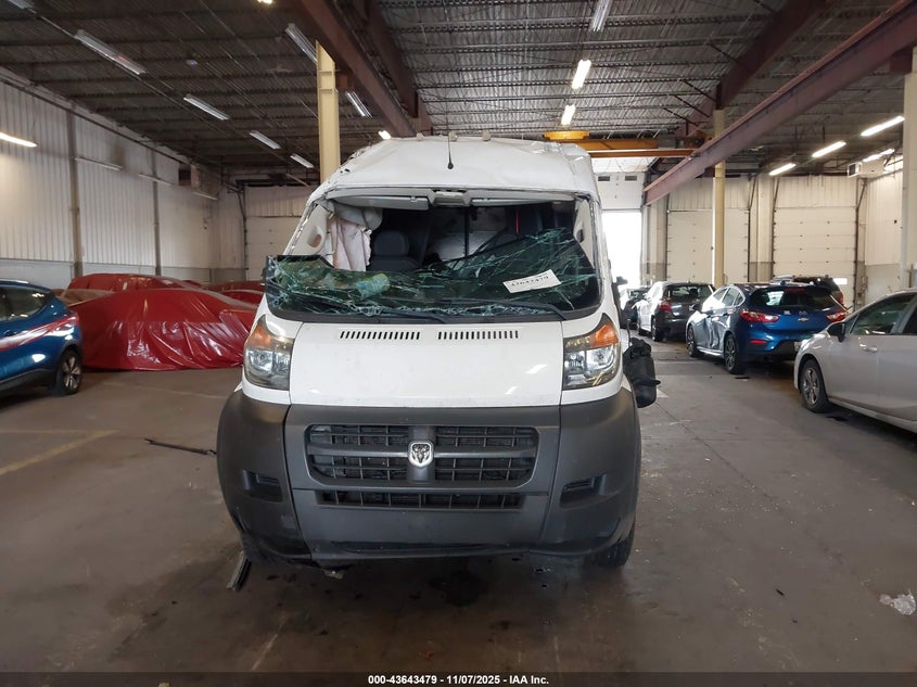2018 Ram Promaster 2500 High Roof 159 Wb VIN: 3C6TRVDG3JE124867 Lot: 43643479