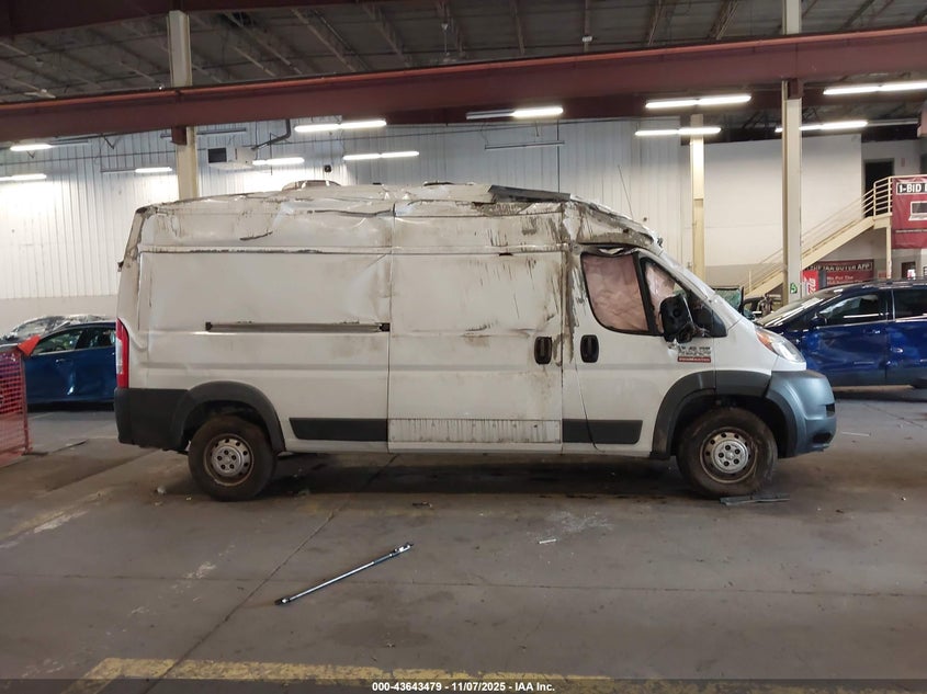 2018 Ram Promaster 2500 High Roof 159 Wb VIN: 3C6TRVDG3JE124867 Lot: 43643479