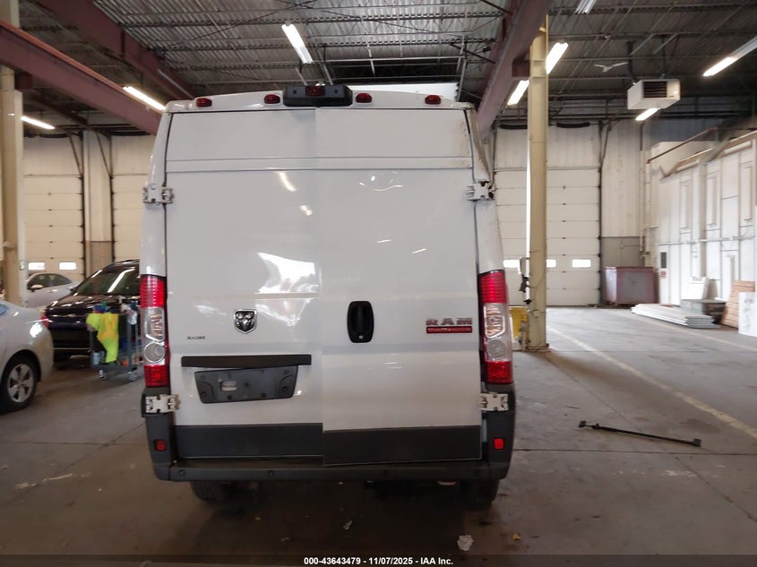 2018 Ram Promaster 2500 High Roof 159 Wb VIN: 3C6TRVDG3JE124867 Lot: 43643479