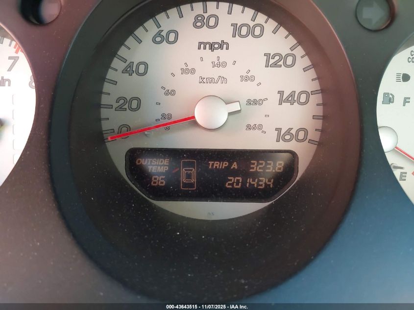 2001 Acura Cl 3.2 Type S VIN: 19UYA42751A006780 Lot: 43643515