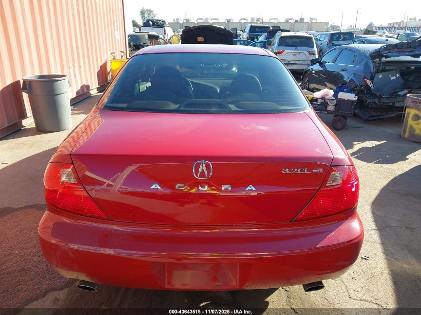 2001 Acura Cl 3.2 Type S VIN: 19UYA42751A006780 Lot: 43643515
