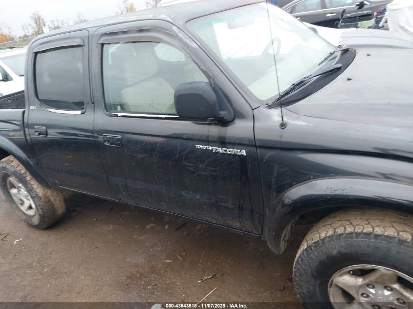 2003 Toyota Tacoma Base V6 VIN: 5TEHN72N73Z256033 Lot: 43643518