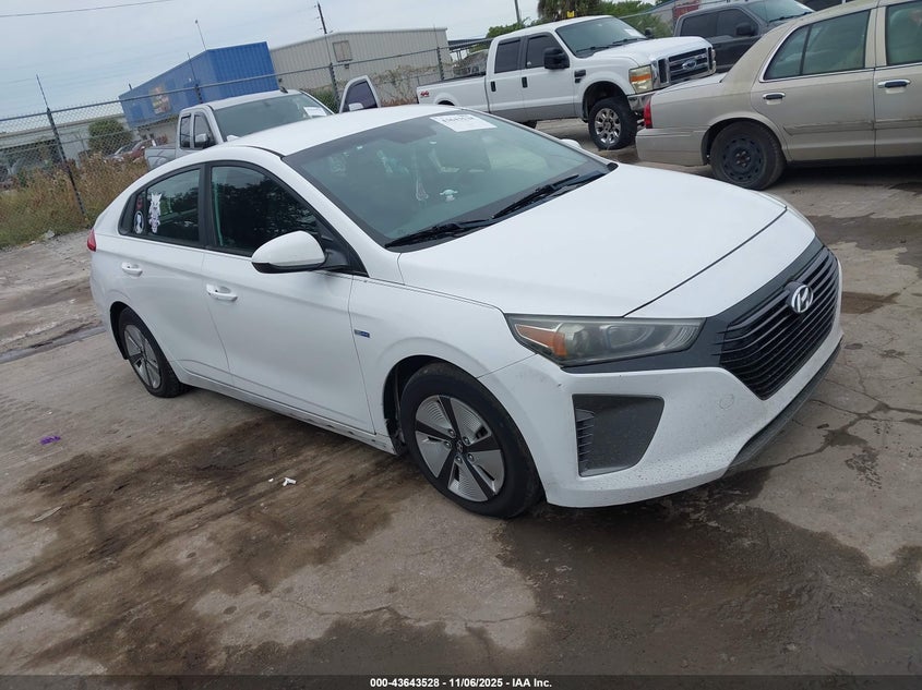 2017 HYUNDAI IONIQ HYBRID BLUE - KMHC65LC2HU027280