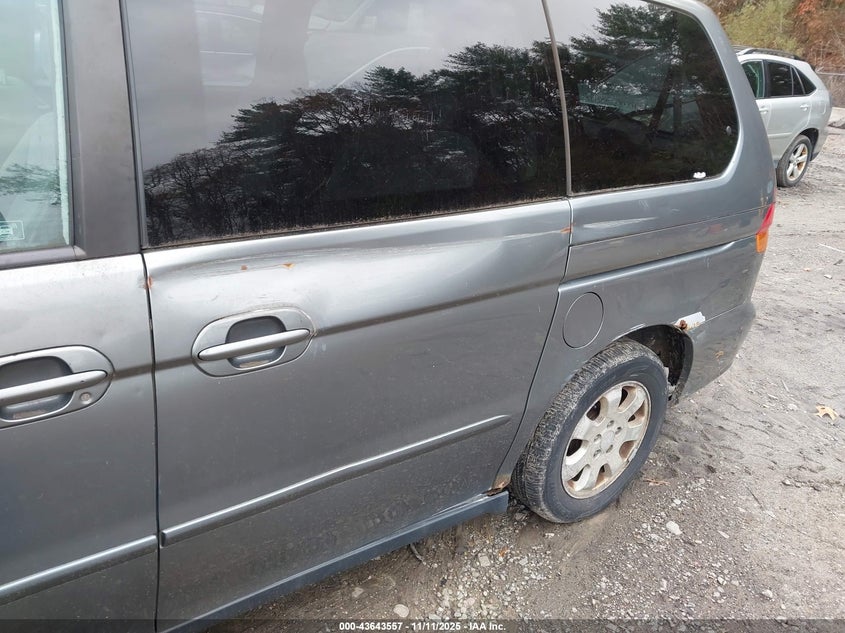 2002 Honda Odyssey Ex VIN: 2HKRL18662H538611 Lot: 43643557