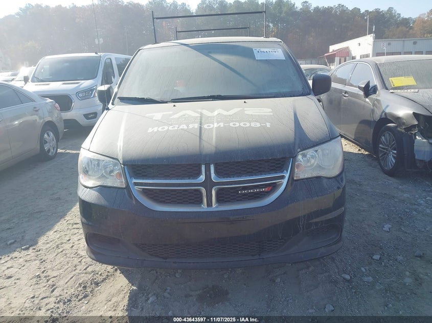 2018 Dodge Grand Caravan Se VIN: 2C4RDGBG8JR225787 Lot: 43643597
