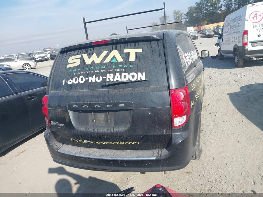 2018 Dodge Grand Caravan Se VIN: 2C4RDGBG8JR225787 Lot: 43643597