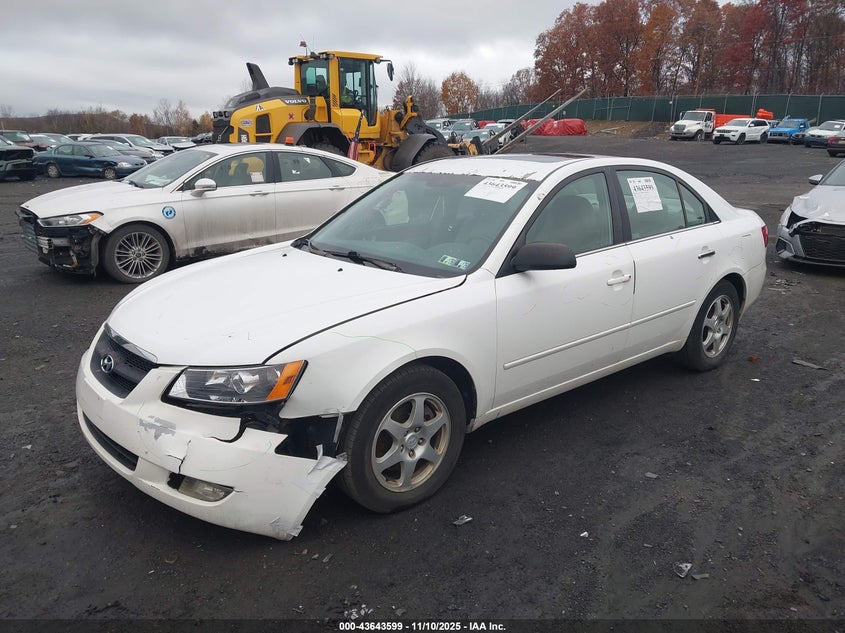 5NPEU46F06H100026 2006 HYUNDAI SONATA photo no. 2