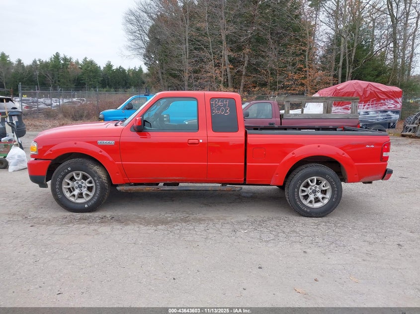 2011 Ford Ranger Sport VIN: 1FTLR4FE3BPA72950 Lot: 43643603