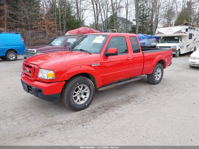 1FTLR4FE3BPA72950 2011 FORD RANGER photo no. 2