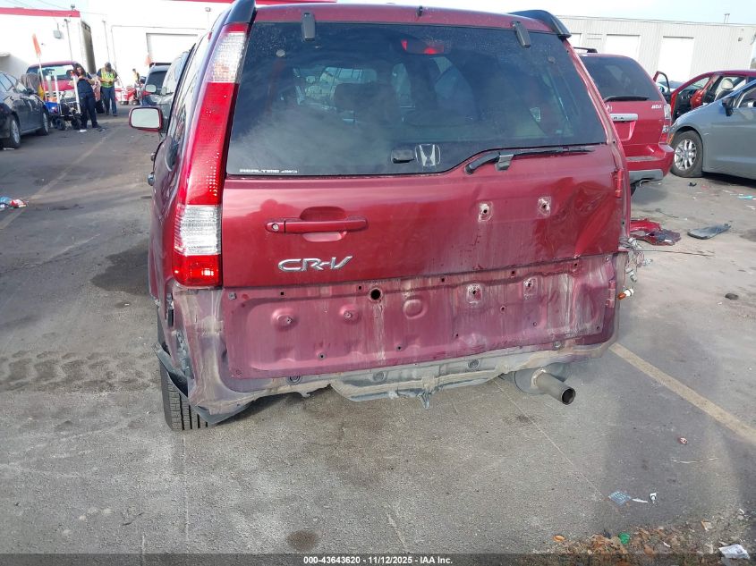 2005 Honda Cr-V Ex VIN: JHLRD788X5C040061 Lot: 43643620