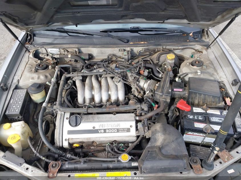 1999 Nissan Maxima Gle/Gxe/Se/Se-L VIN: JN1CA21D5XT212072 Lot: 43643640