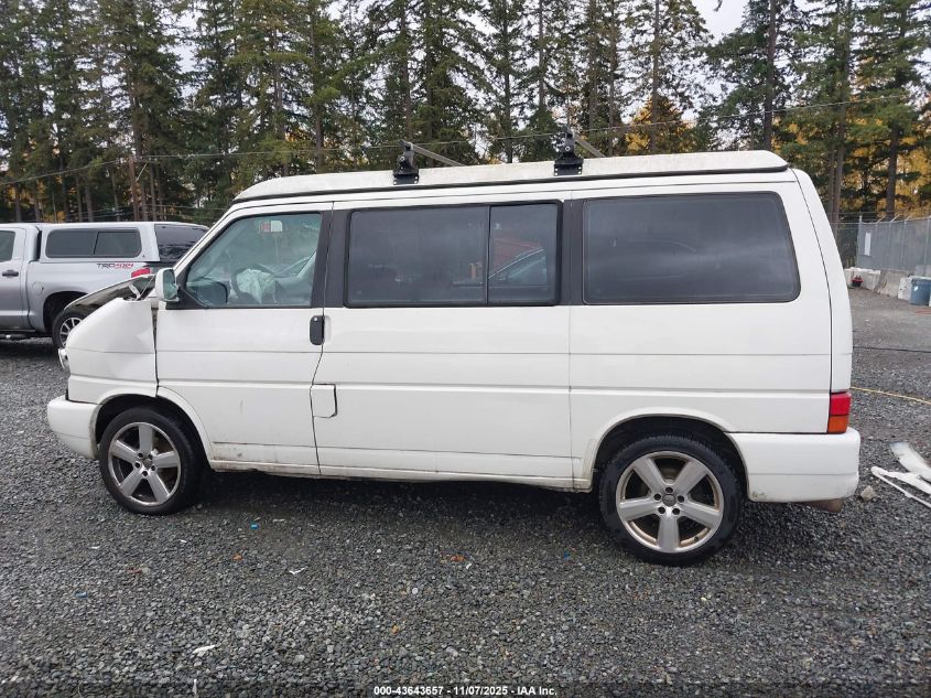 2000 Volkswagen Eurovan Mv VIN: WV2NH4708YH151761 Lot: 43643657