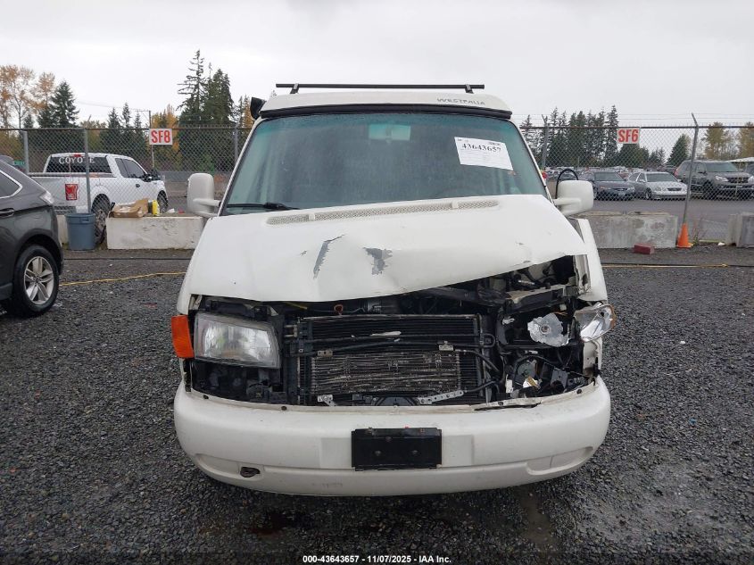 2000 Volkswagen Eurovan Mv VIN: WV2NH4708YH151761 Lot: 43643657