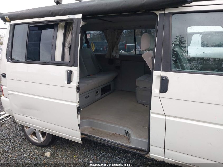 2000 Volkswagen Eurovan Mv VIN: WV2NH4708YH151761 Lot: 43643657