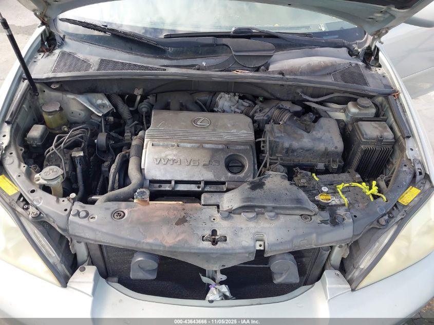 2004 Lexus Rx 330 VIN: JTJGA31U940019664 Lot: 43643666