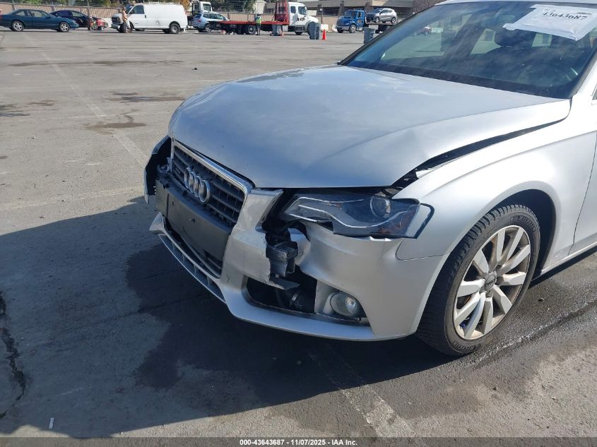 2009 Audi A4 2.0T Avant VIN: WAUGF78K79A172865 Lot: 43643687