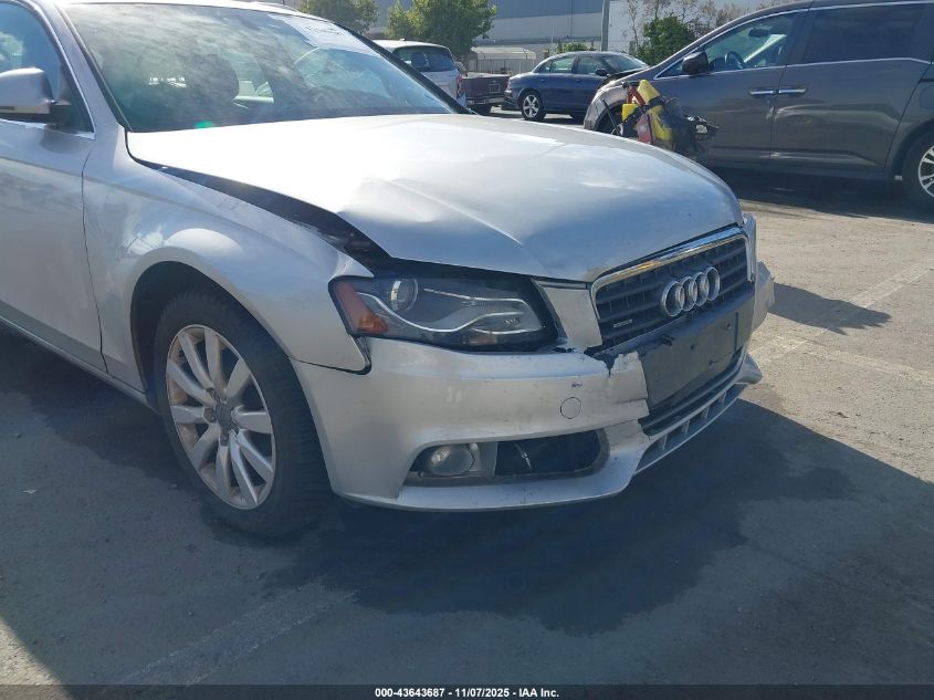 2009 Audi A4 2.0T Avant VIN: WAUGF78K79A172865 Lot: 43643687