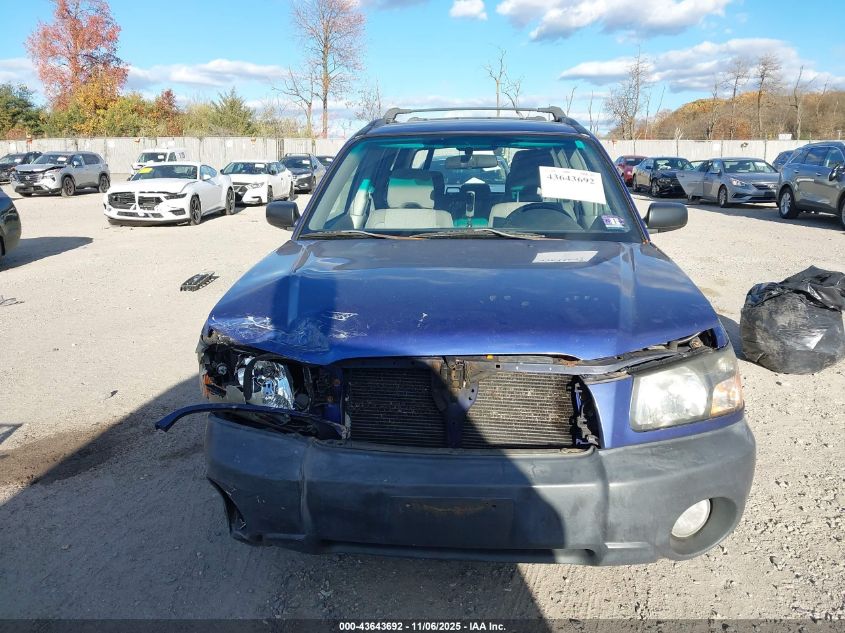 2004 Subaru Forester 2.5X VIN: JF1SG63634H761240 Lot: 43643692