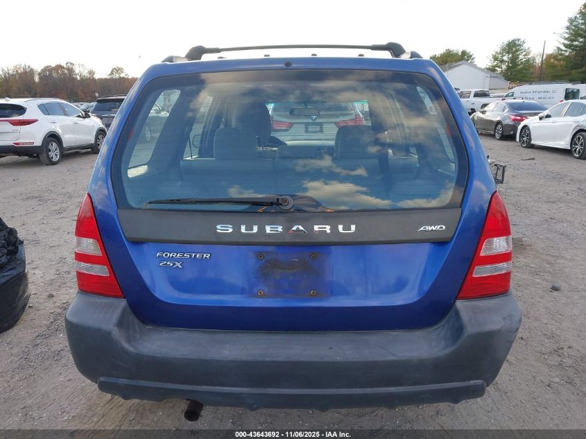 2004 Subaru Forester 2.5X VIN: JF1SG63634H761240 Lot: 43643692