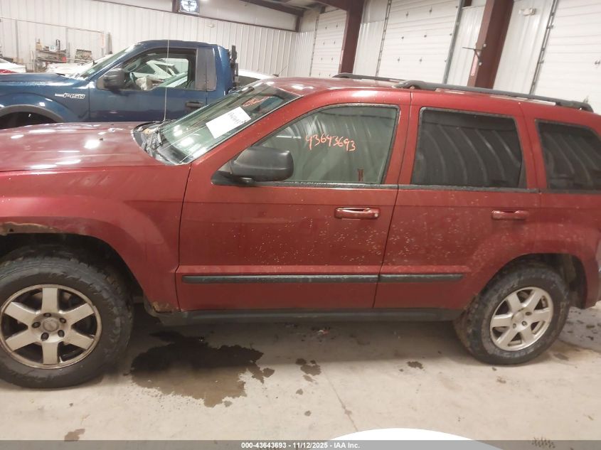 2009 Jeep Grand Cherokee Laredo VIN: 1J8GR48K39C511868 Lot: 43643693
