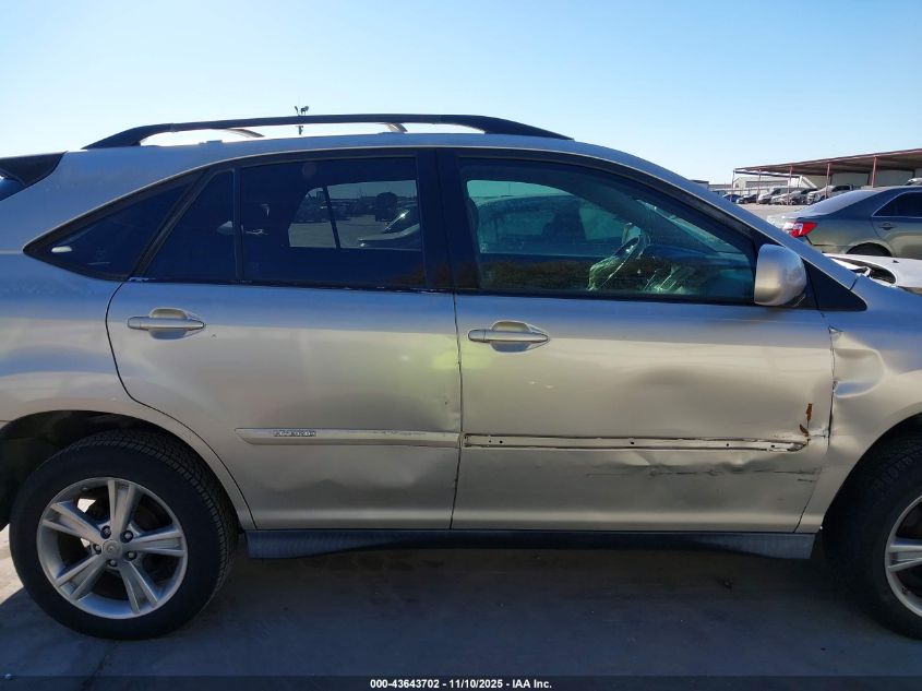 2007 Lexus Rx 400H VIN: JTJGW31U172001864 Lot: 43643702
