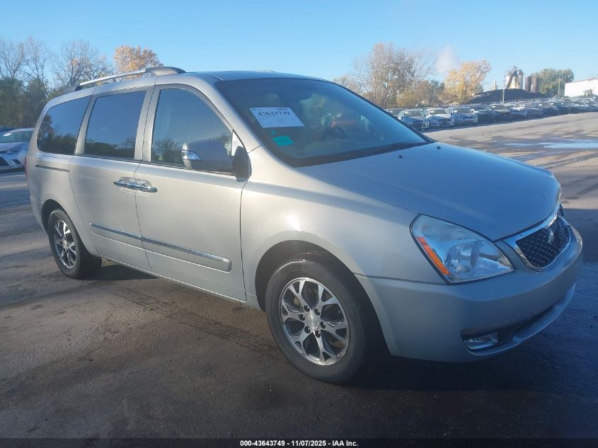 2014 KIA SEDONA EX - KNDMH4C70E6536087