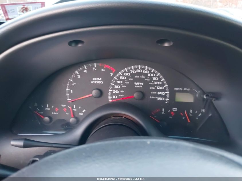 2002 Chevrolet Camaro Z28 VIN: 2G1FP22G022156240 Lot: 43643760