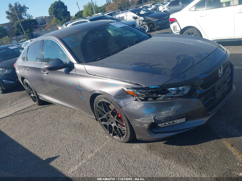 2018 HONDA ACCORD SPORT - 1HGCV1F37JA231349