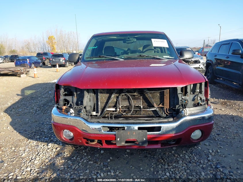 2004 GMC Sierra 1500 Sle VIN: 2GTEK13T641382444 Lot: 43643805