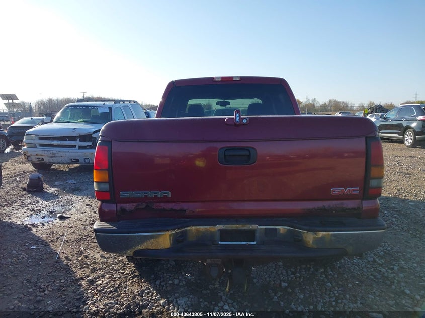 2004 GMC Sierra 1500 Sle VIN: 2GTEK13T641382444 Lot: 43643805
