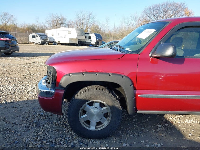 2004 GMC Sierra 1500 Sle VIN: 2GTEK13T641382444 Lot: 43643805