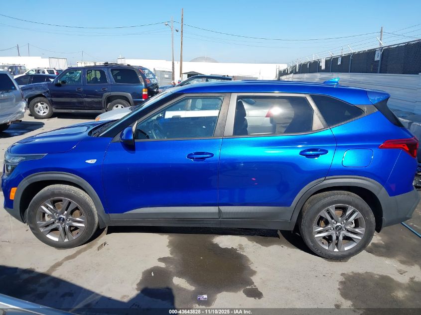 2021 Kia Seltos Lx VIN: KNDEPCAA1M7092307 Lot: 43643828