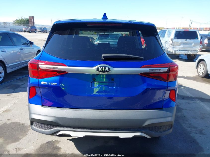2021 Kia Seltos Lx VIN: KNDEPCAA1M7092307 Lot: 43643828